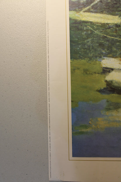 Claude Monet - Le Pont D'Argenteuil (31.5 in x 23.5 in)