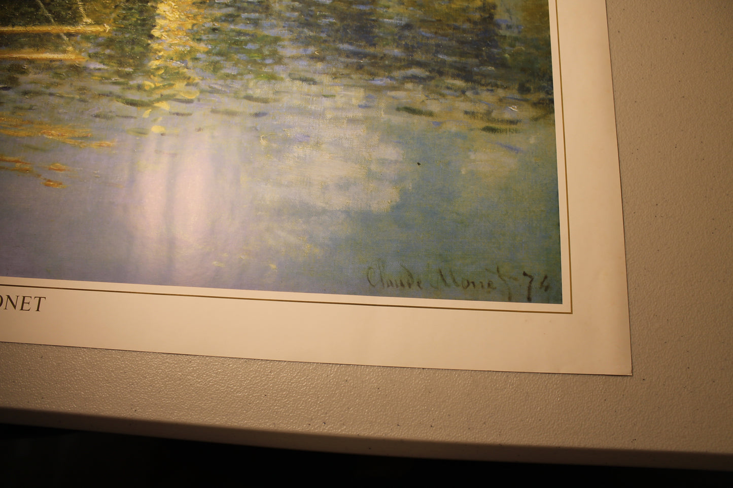 Claude Monet - Le Pont D'Argenteuil (31.5 in x 23.5 in)