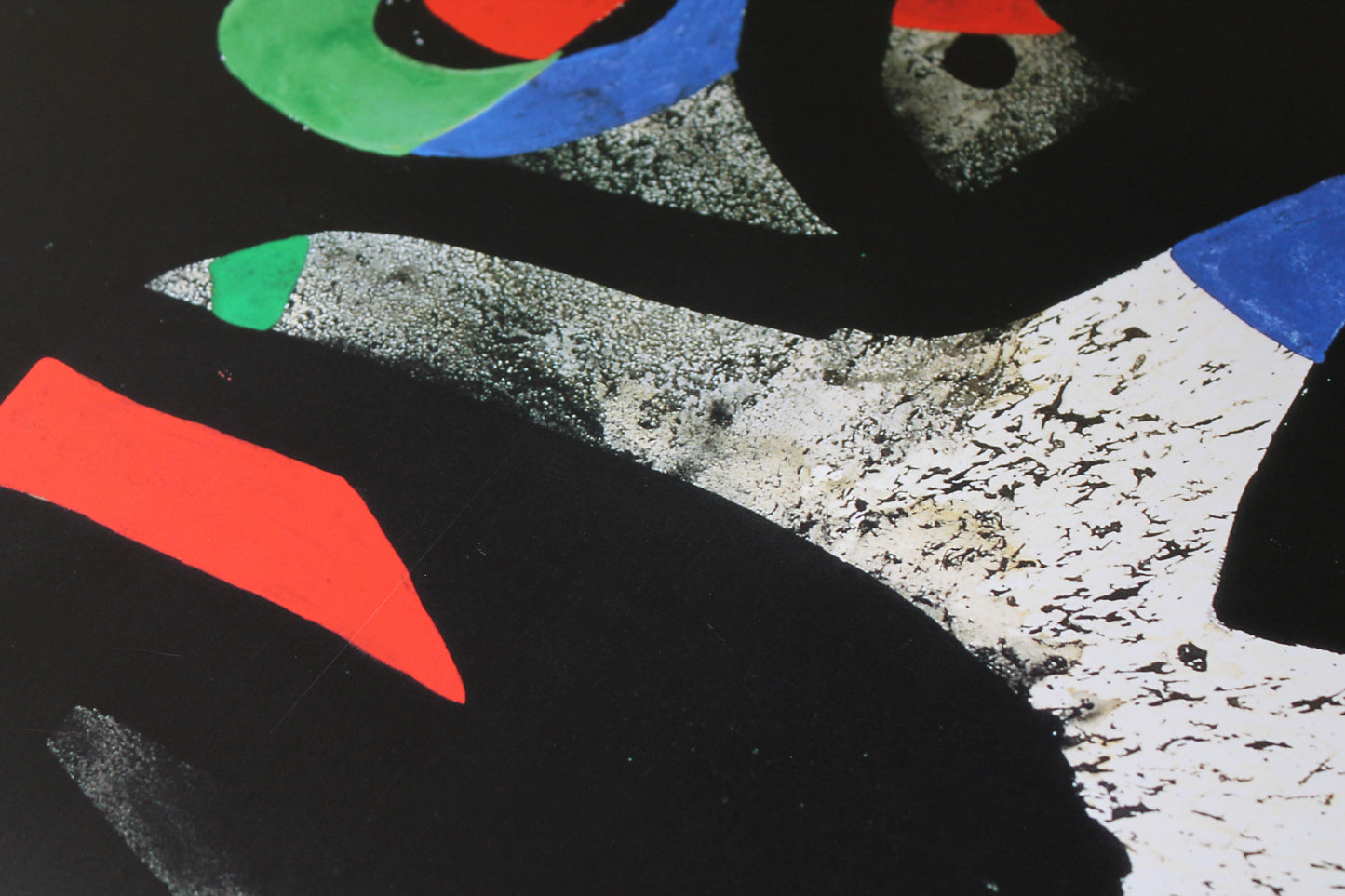 Joan Miro - Aufrechte figur (23.5 in x 31.25)