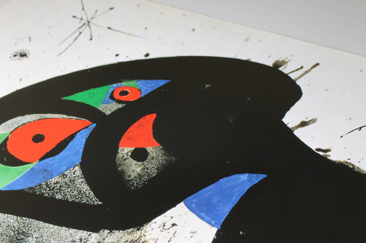 Joan Miro - Aufrechte figur (23.5 in x 31.25)