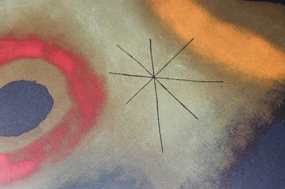 Joan Miro - Lileluba D'Ales Vermelles (31.25 in x 23.5)