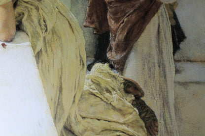 Alma Tadema - A Coign of Vantage" (23.5 x 32.5)