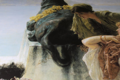 Alma Tadema - A Coign of Vantage" (23.5 x 32.5)