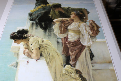 Alma Tadema - A Coign of Vantage" (23.5 x 32.5)