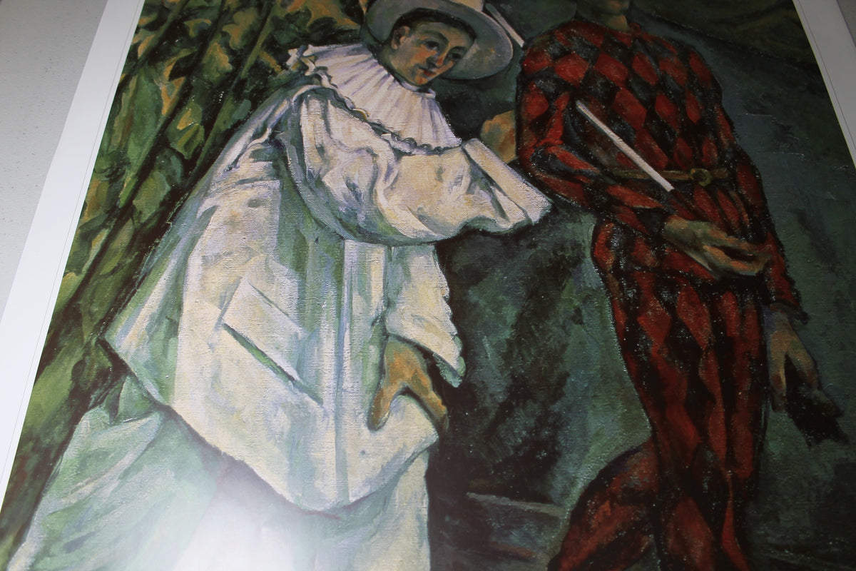 Paul Cezanne - Piriot et Arliquin (23.5 in x 31 in)
