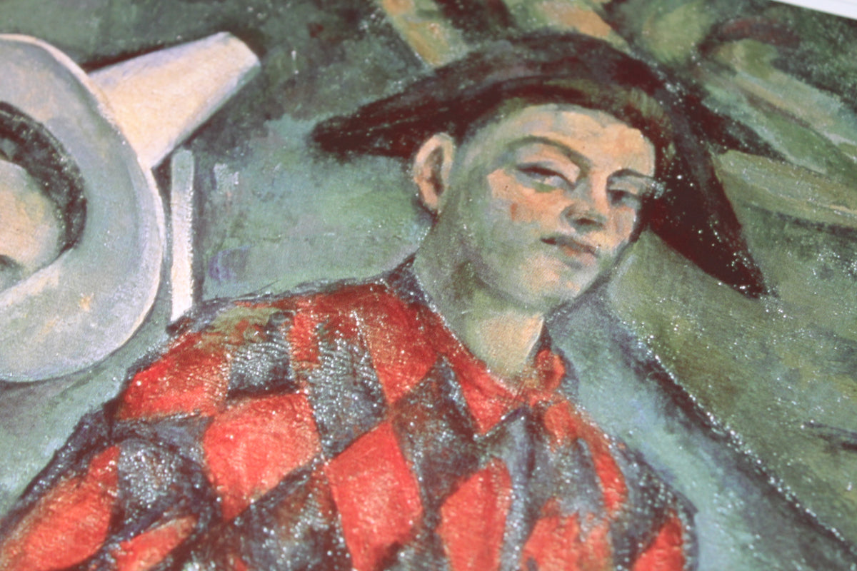 Paul Cezanne - Piriot et Arliquin (23.5 in x 31 in)