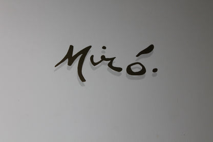 Joan Miro - Fix the Hair of the Stars (31.25 in x 23 1/2 in)