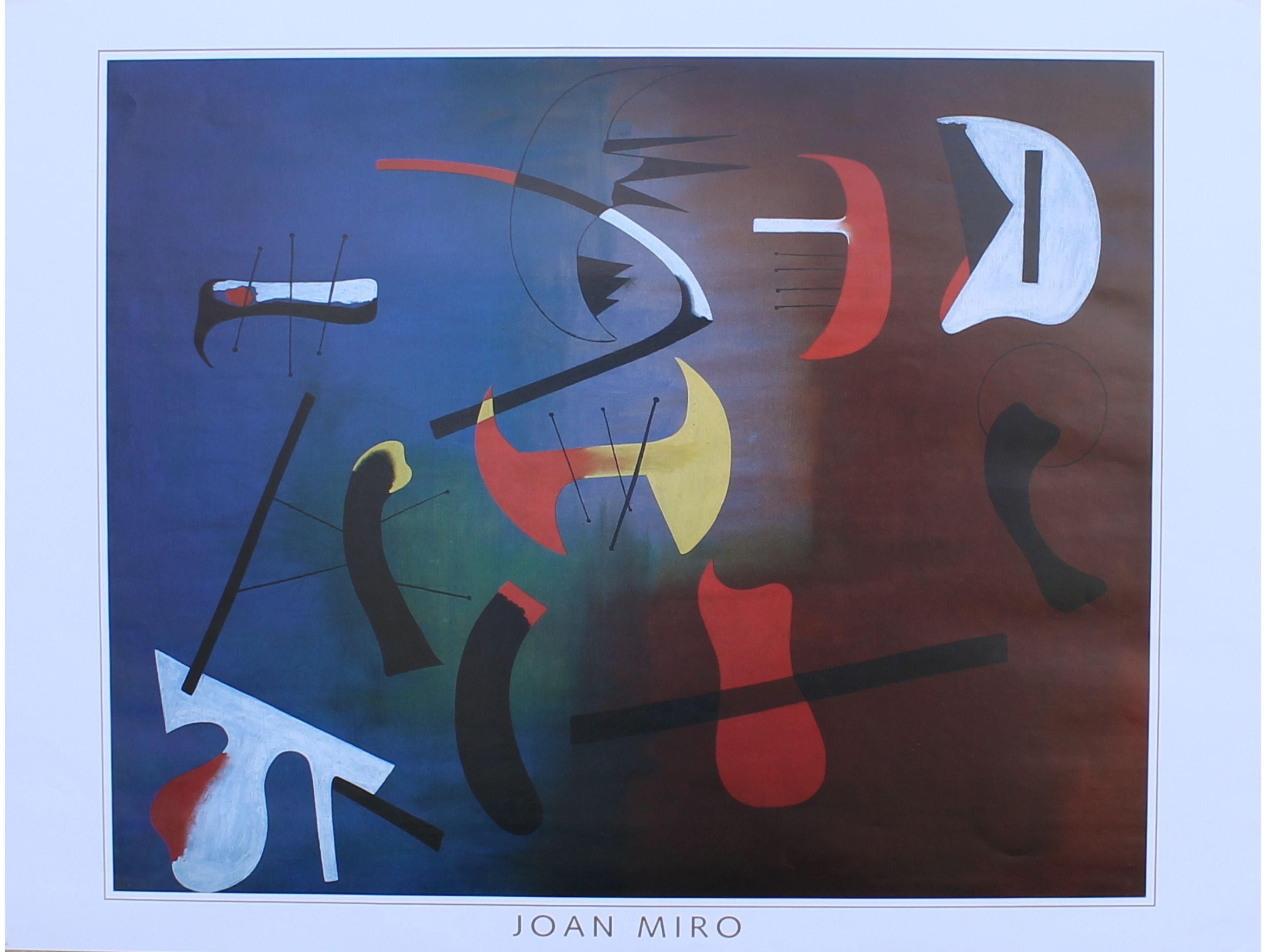 Joan Miro - Composizione (32.5 in  x 23.5 in)