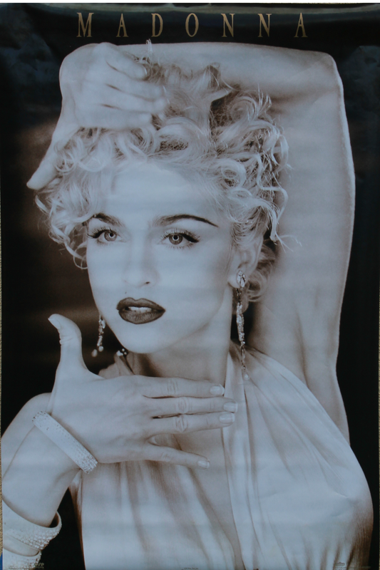 Iconic Vintage Madonna Poster | 80s Queen of Pop Wall Decor