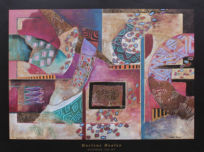 Marlene Healey - Disorientation of Time (31.5 in x 23.5 in)