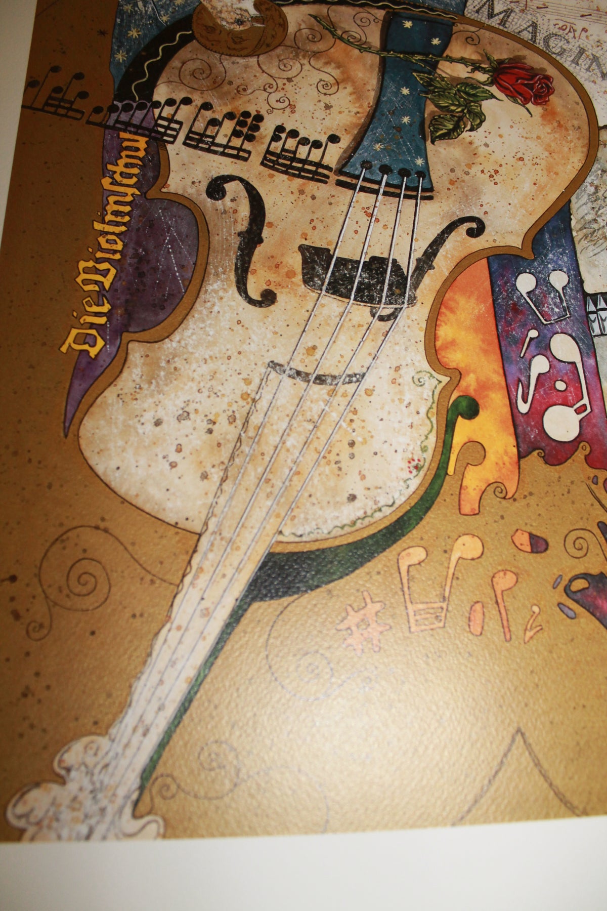 Theo Schildkamp - Musica (24.5 in x 36.5 in)