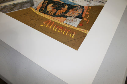 Theo Schildkamp - Musica (24.5 in x 36.5 in)