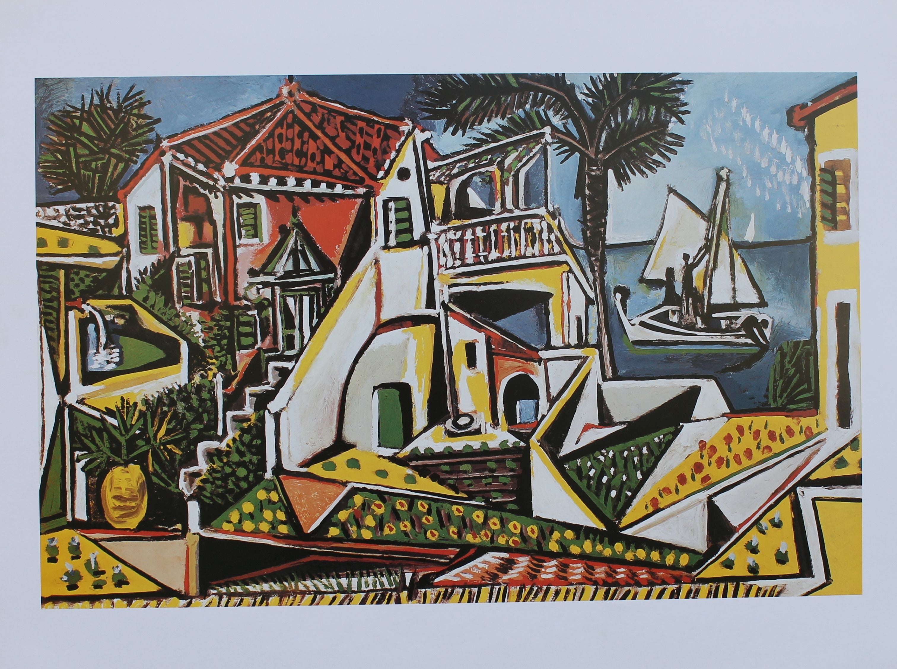 Pablo Picasso - Paysage Meditirraneen (31.5 in x 23.5 in)