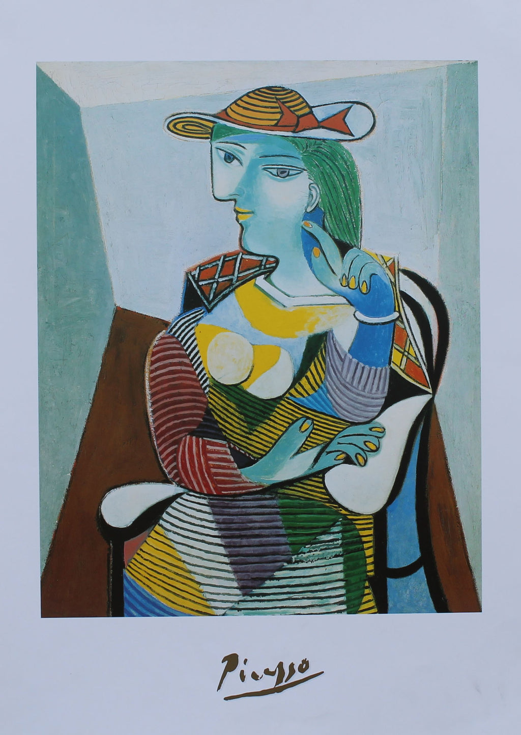 Pablo Picasso - Potrait de Marie Therese Walter (19.5 in x 23.5 in)