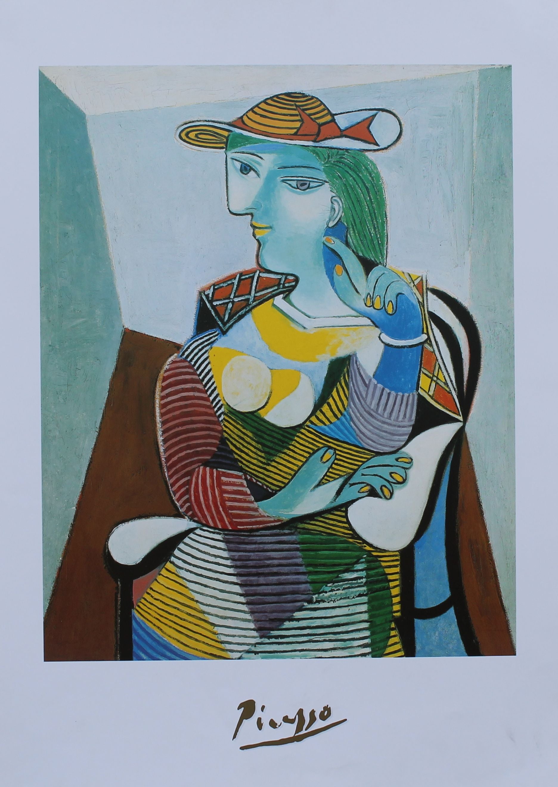 Pablo Picasso - Potrait de Marie Therese Walter (19.5 in x 23.5 in)