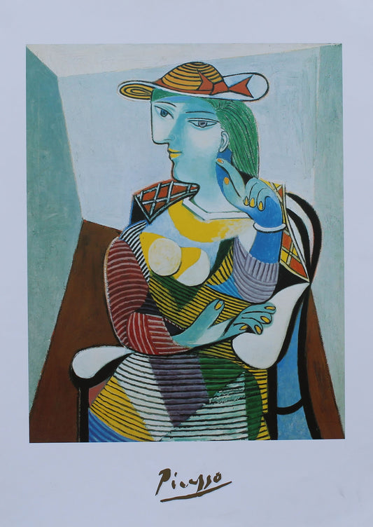 Pablo Picasso - Potrait de Marie Therese Walter (19.5 in x 23.5 in)