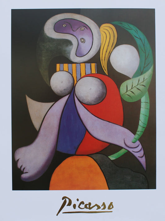 Pablo Picasso - Femme a la Fluer (21.5 in x 31.5)