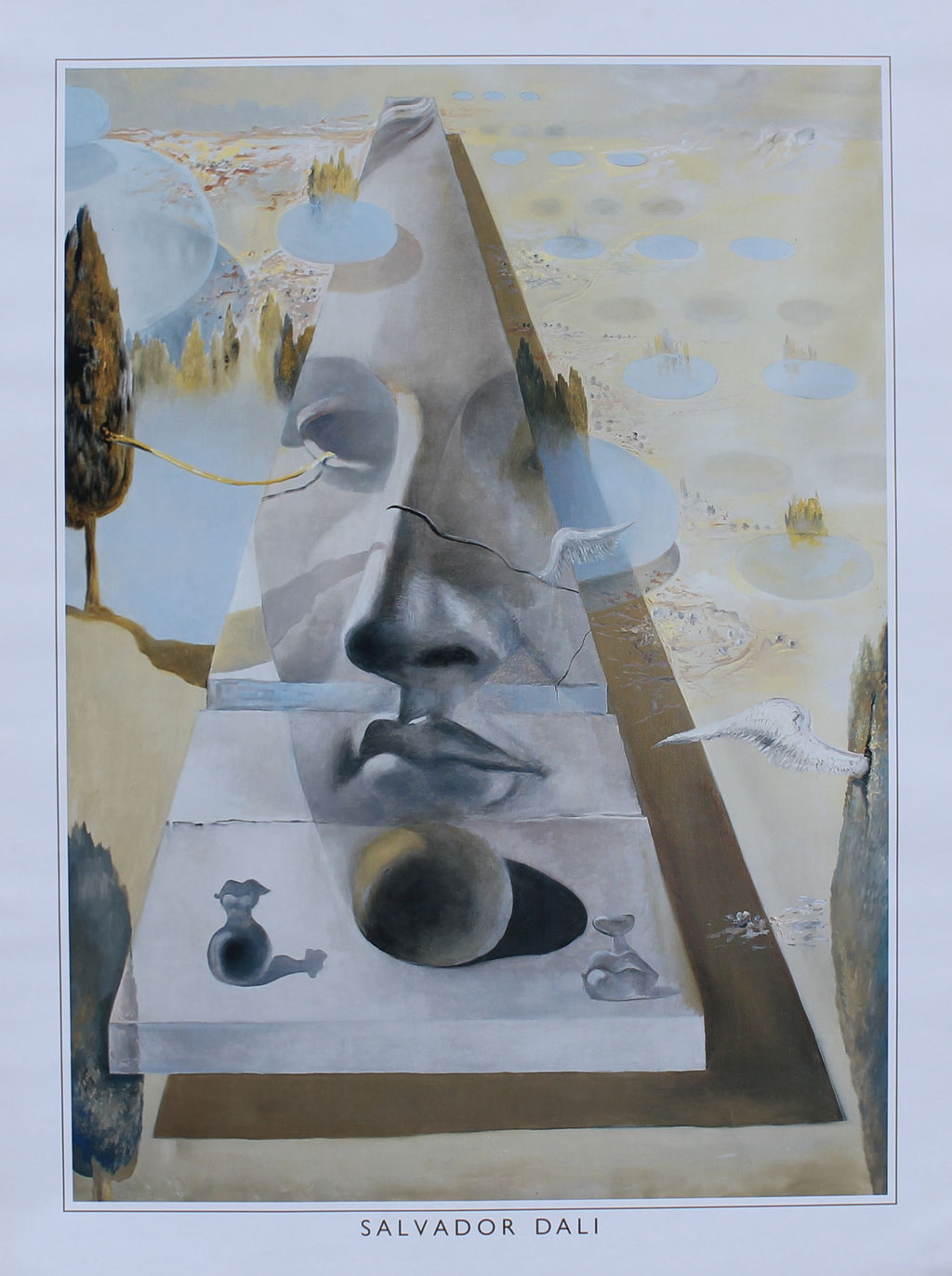 Apparition of the Visage of Aphrodite of Cnidos in a Landscape (23.5 in x 31.5 in)