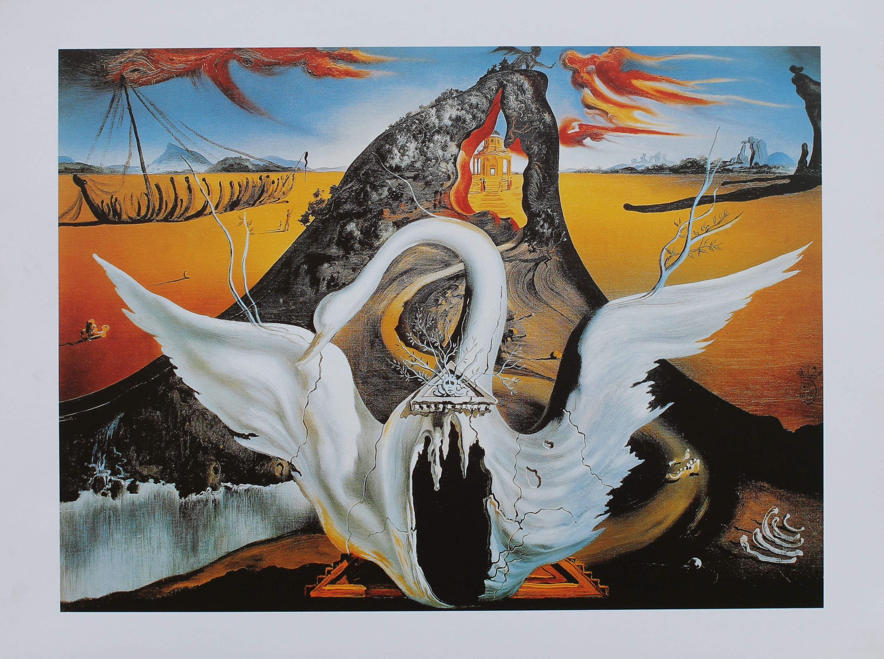 Salvador Dali - Bachannale (31.5 in x 23.5 in)