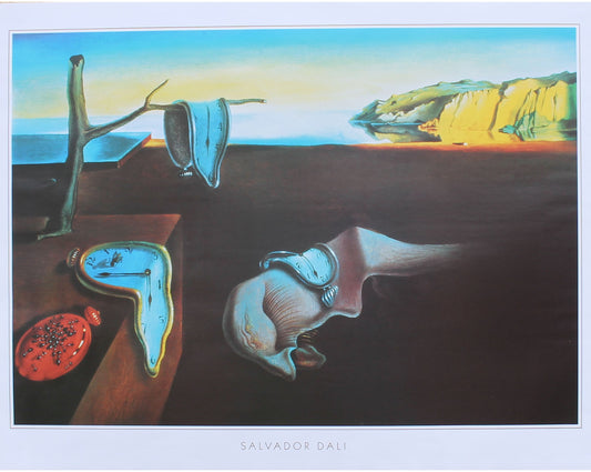 Salvador Dali - Perssistance de la Memoria (31.5 in x 23.5 in)