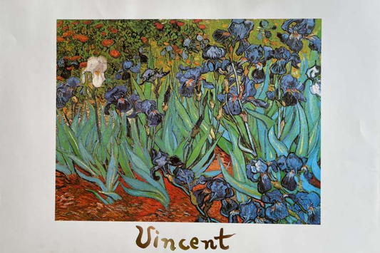 Vincent Van Gogh - Iris (27.5 in x 19.5 in)