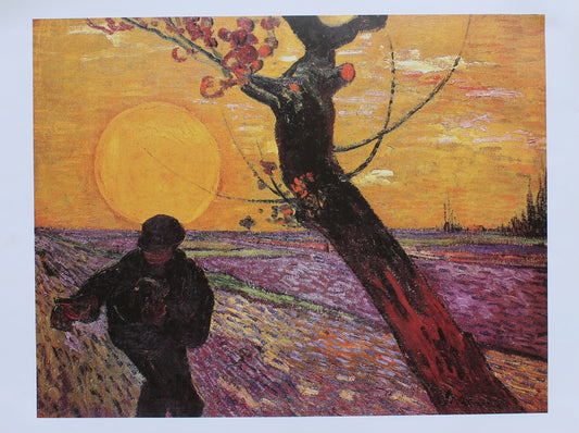 Vincent Van Gogh - The Sower (31.5 in x 23.5)