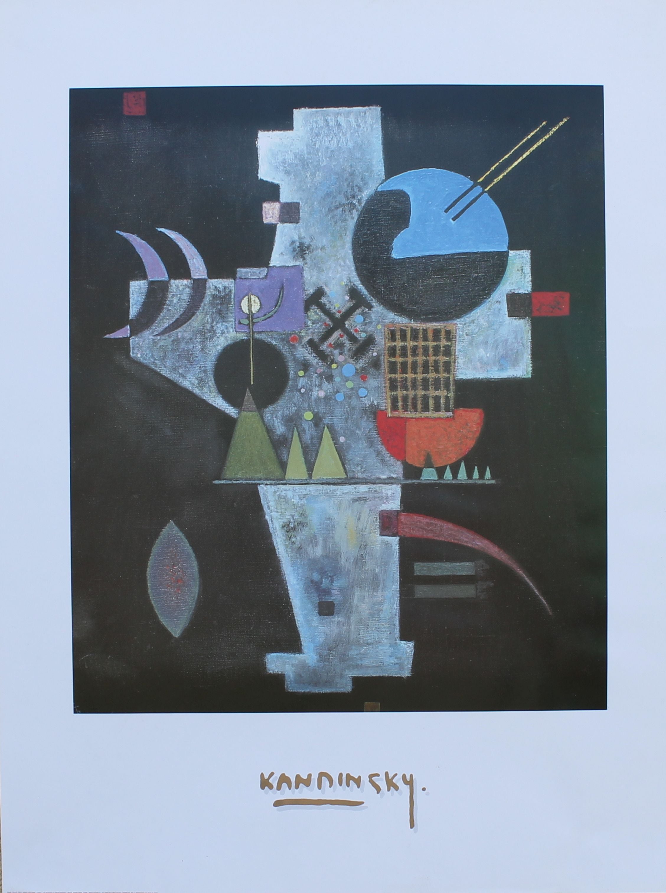 Wassily Kandishy - Bus (23.5 in x 31.5 in)