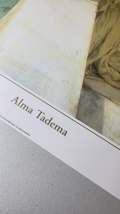 Alma Tadema - A Coign of Vantage" (23.5 x 32.5)