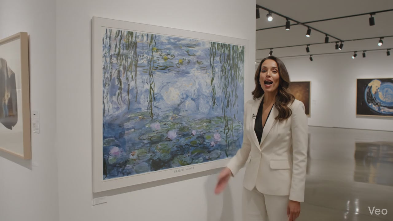Claude Monet - Nypheas (31.5 x 21 in)