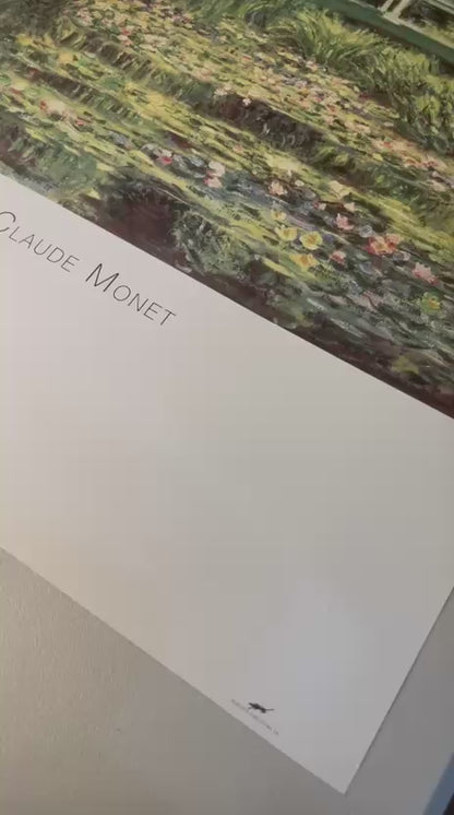 Claude Monet - The Water-Lily Pond (23.5 in x 31.5 in)