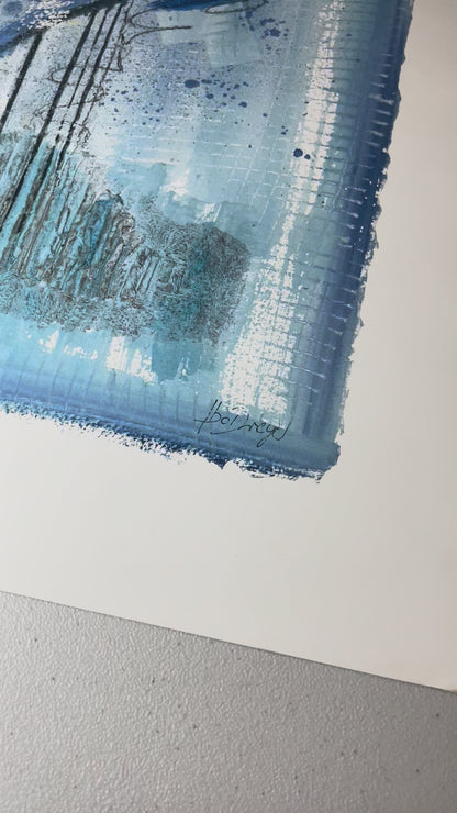 Ibo Dreyer - Water (19.5 in x 27.5 in)