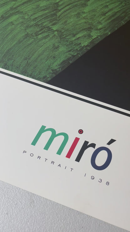 Joan Miro - Protrait (32 in x 23.5 in)